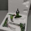 JUXYES Set of 4 Creative Resin Yoga Frogs Figurine Decor, 4 Different Yoga Pose Frog Sculpture Statue, Personalized Animal Collectible Figurines Mascot Frog Resin Crafts for Shelves Table Desk Decor