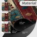 Kitchen Sink Splash Guard，Charming flowers Faucet Mat Sink Gadgets-Super Absorbent Fast Drying Mat Drip Catcher for Kitchen, Bathroom,Sink Mat, Dish Drying Mat, Bathroom(15" X 5.5" )