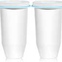 Upgraded 5-Stage Water Filter Replacement for Zero Pitcher & Dispenser, Reduces Lead, Chromium, PFOA & PFOS, Compatible with ZR-001, ZR-004, ZR-017, 2-Pack