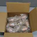 Sliner 36 Pcs Christmas Pine Cone Glass Ornaments, Holiday Pinecone Ornament for Xmas Tree Fall Hanging Pine Cone Sparkling Glass Ornaments for Xmas Fall Thanksgiving Day Party Decorations