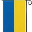 7 x Nationality Region Ukraine Flag, Ukraine Ukrainian Garden Flags, Nation International Flag World Country Flags Indoor and Outdoor Flags,Cotton linen Double-Sided.
