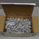 Hoolerry 200 Pcs Mirror Mini Disco Balls Ornament 1.2 Inch Mardi Gras Small Hanging Decorations Reflective Tiny Mirror Balls for 70s 80s Disco Themed Party Birthday Wedding Tree (Silver)
