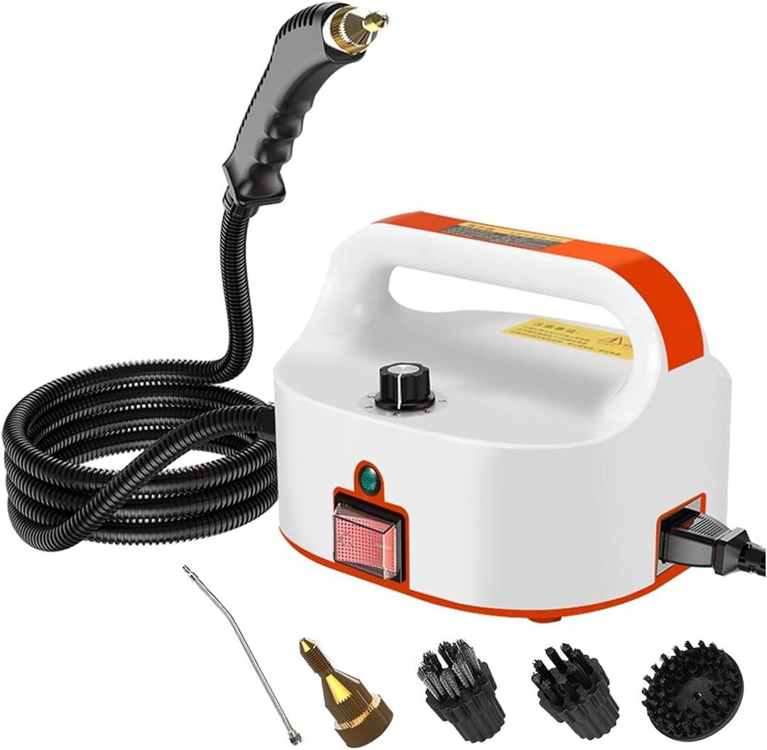 KASTWAVE High-Temperature Portable Steam Cleaner for Bed Bugs, Mattress, Upholstery, Car Detailing, Kitchen & Bathroom Cleaning