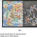 1000 Pieces Puzzle Board, 31.5x23.6 Felt Puzzle Storage Mat(Board Only), 32" x 24"