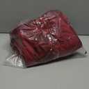 BGment Red Velvet Curtains 84 Inch for Bedroom, Thick Thermal Insulated Blackout Curtains Noise Reduce Back Tab and Rod Pocket Christmas Panels for Living Room, Set of 2 Panels, 52 x 84 Inch