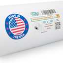 Freezer Paper 18" x 13200" (1100 feet) - USA-made Large White Freezer Paper Roll for Freezing Food - Plastic Coated Freezer Material for Maximum Safe Protection by IDL Packaging