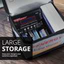 Tenergy Fire Retardant Lipo Zipper Bag for Charging and Storing Lipo Battery Packs, 8.5 x 6.5 x 5.7inch