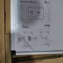 XBoard Magnetic Dry Erase Board 96 x 48 Inches Wall-Mounted, 4'x8' Presentation Whiteboard with Marker Tray, Aluminum Frame White Board for School Office