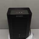 Dehumidifier, 95OZ Dehumidifier for Home 1000 Sq.Ft - Quiet with Auto Shut Off & Relaxing 7 Color Ambient Light, Ideal for Livingroom, Bedroom, Basement(Black)