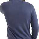 Organic Basics Men's Soft Knit Half Zip Sweater