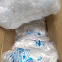 Awagas Clear Plastic Car Cover 10 PCS Disposable Car Covers for Automobiles, 21.7x12.5 ft Elastic Band Car Covers Clear Waterproof Dustproof Full Car Protective Cover for All Brands of Sedan Cars