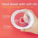 PumpMom-us 21mm Flanges Compatible with Spectra S2 S1 9 Plus Breast Pumps Accessories, Replacement Breast Shield for Spectra Pump Parts and 21 mm Flange