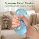 Cheese Squishy Toy, Slow-Rising Cheese Squishy Squeeze Block, Stress Balls for Adults, Stress & Anxiety Relief Fidget Gift,Stress-Relief Set for the Office and Classroom (4PCS)