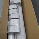 4'' 19.5 Ft Mini Split Line Cover Set, PVC & PP Pipe Covers for Mini Split Lines, Line Guard for Central AC, White Line Set Cover Kit