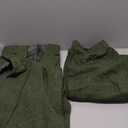 Ciwolce Men's Suits Tweed Green 3 Piece Wool Suit Slim Fit Tuxedo Jacket and Dress Pants Tie Set for Wedding Business Daily, 2XL