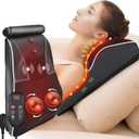 Shiatsu Neck and Back Massager with Heat,Neck Massager for Pain Relief deep Tissue,3D Kneading Massage Pillow for Back,Shoulder,Leg,Gifts for Mom,Dad,Women (Black)