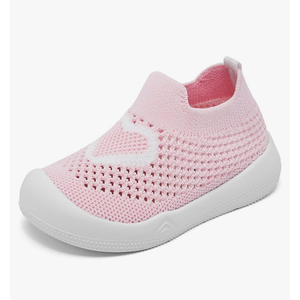 Eashi Baby Boy Girl Non-Skid Indoor Infant Walking Shoes Breathable Warm Elastic Sock Shoes with Memory Sole Protect Toes Outdoor Sneakers, 4.5