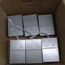 8 Inch LED Recessed Light with Junction Box, 6 Pack Ultra Thin LED Recessed Lighting.3000K Warm White, No Dimmable,18W 110V Eqv.Recessed Ceiling Canless Lights.Slim Can-Killer Downlight