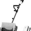 Litheli 12-Inch Battery Powered Snow Shovel, 20V Brushless Cordless Snowblower, Electric Shovel for Snow Removal, 20-Ft Snow Throwing