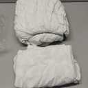 Cozyide White Duvet Cover Full Size, 3 Pieces Bedding Duvet Covers, Soft Breathable Seersucker Duvet Cover Set with Zipper Closure and Corner Ties (1 Duvet Cover 80"x90" + 2 Pillow Shams 20"x26")