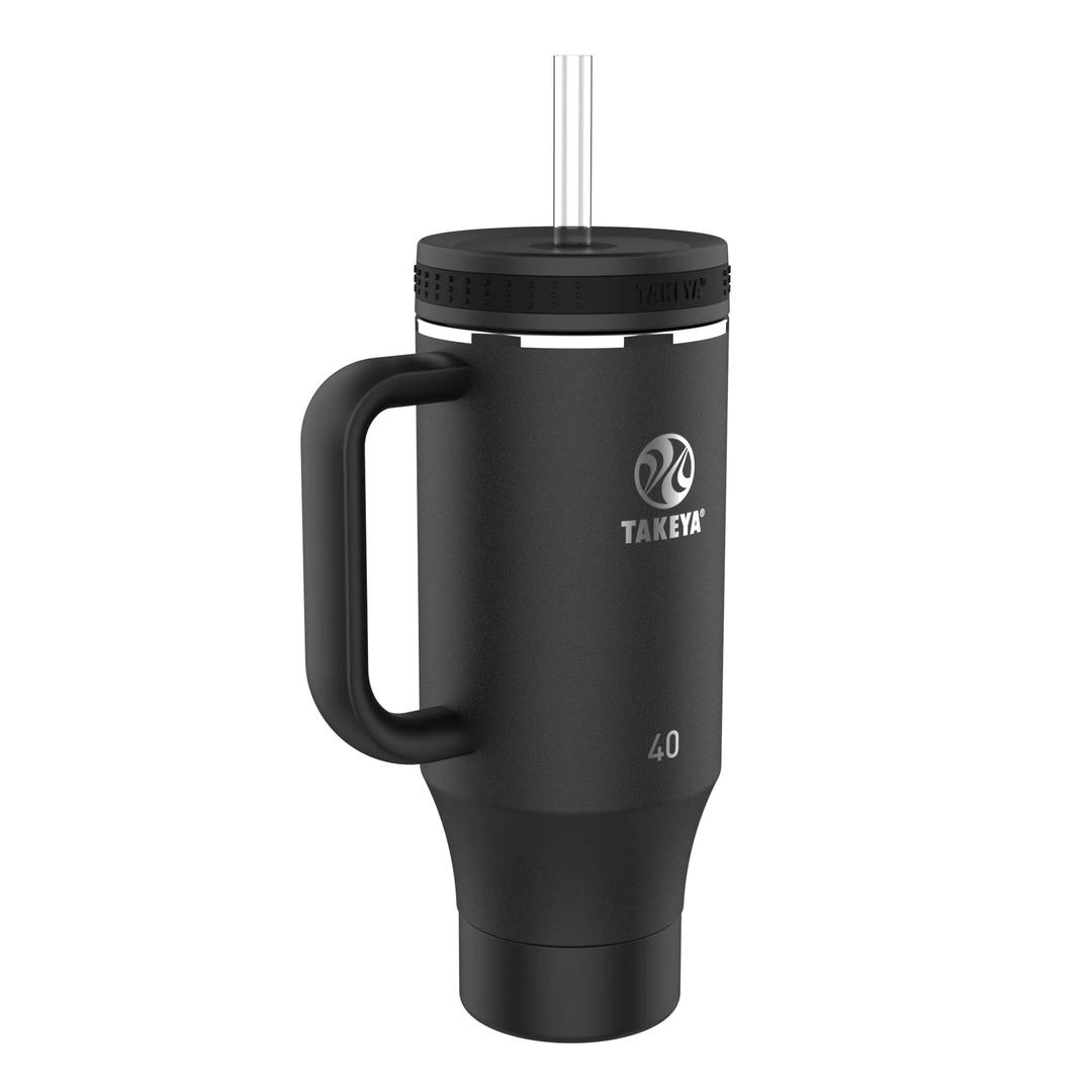 DI TAKEYA STNDRD STRAW TMBLR SS NYX 40 OZ
