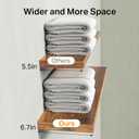 BAYKA Bathroom Floating Shelves for Wall Set of 3 - Rustic Brown Farmhouse Wood Shelves Over Toilet for Bedroom, Kitchen, or Living Room Decor Display, Storage for Plants, Toilet Paper or Bath Towels