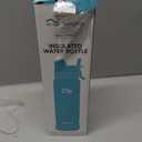 Swigina Insulated Water Bottle with Silicone Boot (36hrs Cold/18hrs Hot) - Leakproof, BPA Free, 24 oz [2-IN-1 LID]