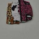 wegreeco Washable Female Dog Diapers (Pack of 3) (X-Large (17.5"-27" Waist), Cheetah Print)
