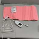 Deepsoon Heating Pad, Electric Heating Pads for Back, Neck, Abdomen, Moist Heating Pad for Shoulder, Knee, Arms, Legs, Dry/Moist Heat & Auto Shut Off, Christmas Gifts for Men and Women,BabyPink,24x12 Inch