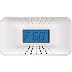 First Alert CO710 Carbon Monoxide Detector with 10-Year Battery and Digital Temperature Display , White
