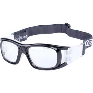 Sports Glasses, Anti-Fog Basketball Football Soccer Racketball Goggles Safety Protective Eyewear for Adults Men Youth (Black)