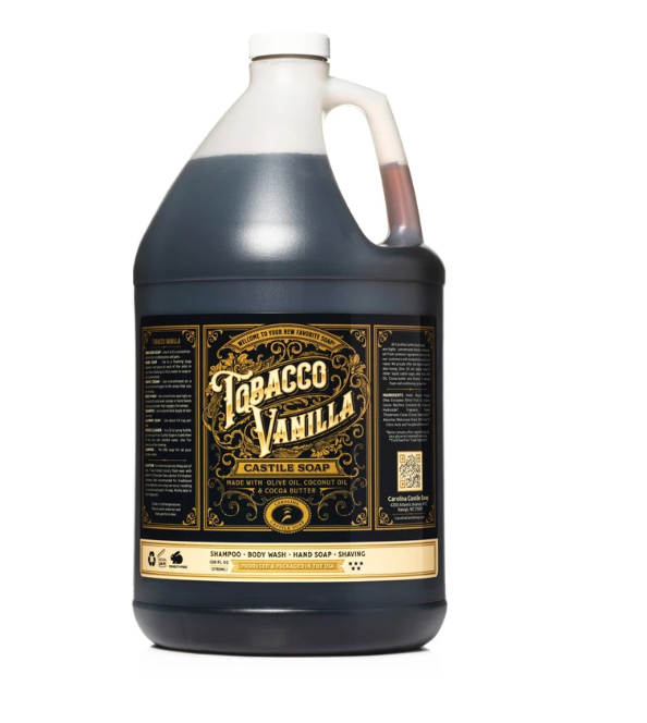 Tobacco Vanilla Sink/Dish Castle Soap 