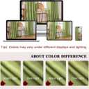 Pinch Pleated Sheer Curtains 80 Inches Long Light Filterring Sheer Semi Voile Drapes Pinch Pleated Curtains for Living Room Bedroom(Loden Green, 42 W x 80 L, 2 Panels)
