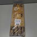 YANGTE Vintage Christmas Wrapping Paper Rolls, Brown & Black Wrapping Paper Christmas with Twine and Greeting Cards, 4 Rolls Holiday Gift Wrapping Paper, 17 x 120 inch per Roll