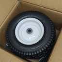 Parts Camp 13x5.00-6 Pneumatic Tire and Wheel Replacement 13 Inch Lawn Mower Tire with 3/4" or 5/8" Bearing for Riding Mower Garden Tractor Lawn Mower Front Tires 2 Pack