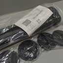 Retractable Baby Gate for Doorways and Stairs, Mesh Safety Gate for Pet, Indoor & Outdoor Use, One-Hand Operation, Easy Installation, 33.6" Tall, Expands to 55" WideBlack,33.6"x55"