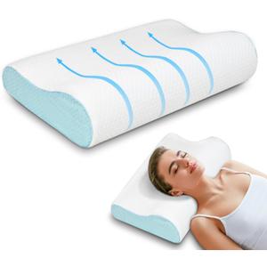 Enighs Pillow for Sleeping, Ergonomic & Cervical Pillow for Neck Support & Relie