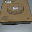 A-LuGei Crystal Design 11" Perfume Organizer,360 Rotating Vanity Organizer, Bathroom Organizers and Storage, Makeup Organizer for Skincare Cosmetic Lazy Susan Dresser DecorWater Ripple