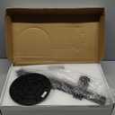 Aluminum Alloy RV Table Base Stand Leg Base Mount Frame, Black