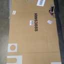  50'' Two Person Outdoor Garden Bench Loveseat Porch Chair Solid Wood W/Armrest