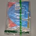 Civaner 60 Large Christmas Light Bulb Balloon Door Decoration 18 x 11.4 Inch Inflatable Christmas Foil Balloons Multicolored Xmas Light Bulb Party Decor and 2 Rolls 98 Feet Nylon Rope