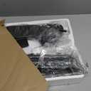 Wio-Mio Floor lamp, 15w/1000lm Bright LED Floor Lamp with Stepless Adjustable 3000K-6000K Colors and Dimmer, Remote and Touch Control, Adjustable Floor Lamp for Living Room (1. Matte Black)