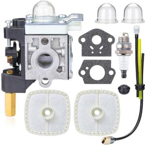 SRM-210 GT-200R Carburetor Kit for Echo SRM-230 HC-150 PE-200 PPF-210 PAS-230 Carb, with Primer Bulb Air Filter for String Hedge Trimmer Edger