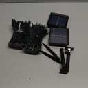 JMEXSUSS 2 Pack Solar String Lights Outdoor Waterproof, Total 400 LED 151FT Solar Christmas Lights Outdoor, 8 Modes Warm White Christmas Light for Outside Patio Yard Tree Garden Xmas Decorations