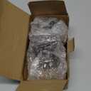 Goldenwarm Oil Rubbed Bronze Dummy Door Knob for Interior Doors, Zinc Alloy Bronze Door Knob for Closet & Double Door, Non-Turning Decorative Knobs, Easy Installation - 1 Pack(2 Pieces)