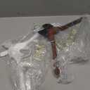 2 Pcs Bride Hanger Bride and Groom Wooden Wedding Dress Hanger Set with Bow Tie for Tuxedo Suit Wedding Gift Bridal Party Shower