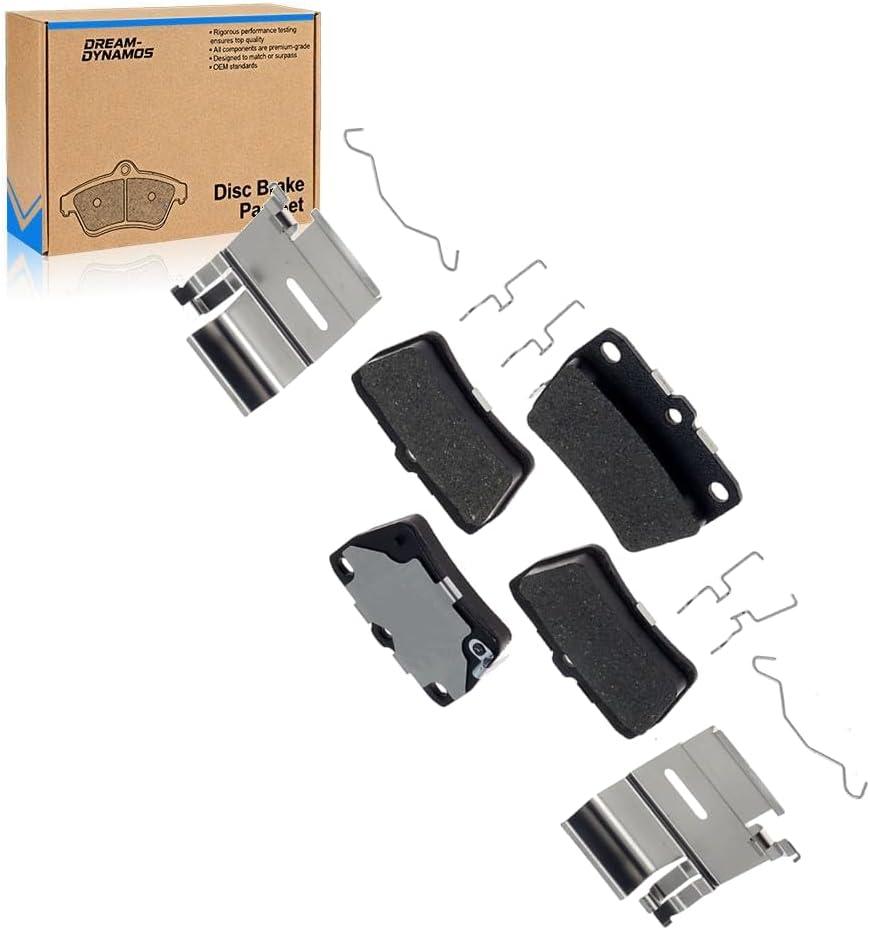 Automotive Replacement Brake Pads Rear 1 X Disc Brake Pad Set fits Toyota RAV4 2004 2005