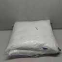 MIULEE 26x26 Euro Pillow Inserts,Set of 2 Down Feather Throw Pillows for Couch Sofa Bed, Decorative Fluffy Throw Pillow Inserts Cotton Fabric,White