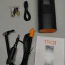 Tire Inflator Portable Air Compressor,3X Faster Portable Air Compressor,16000mAh Cordless Air Pump for Car Tires,150PSI One Click Smart Tire Pump for Car,Motorcycle,Bicycle and Ball,Black