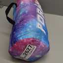 Indoor Instant Privacy Bed Tent for Sleeping, Quick Set-up Bed Canopies, Portable Bed Drapes with Large Space and 3 Doors (Galaxy, Twin)